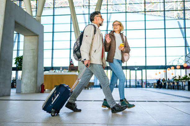 Happy traveller celebrating an approved visa or citizenship